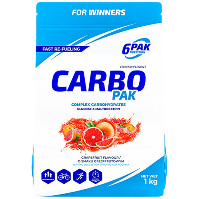 Carbo Pak - 1000 грама  6PAK Nutrition - Nutra Best Bulgaria