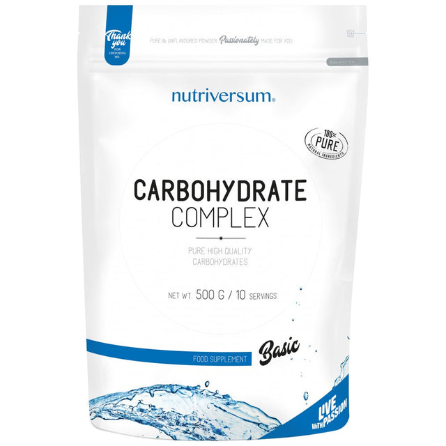 Carbohydrate Complex 500 грама  Nutriversum - Nutra Best Bulgaria