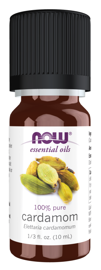 Масло от Кардамон - Cardamom Oil - 10 ml  NOW Foods - Nutra Best Bulgaria