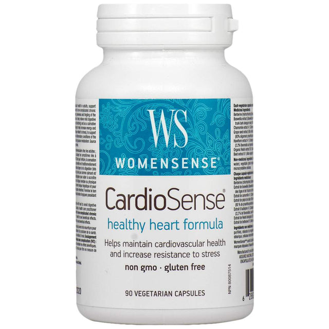 Cardio Sense 90 капсули  Natural Factors - Nutra Best Bulgaria