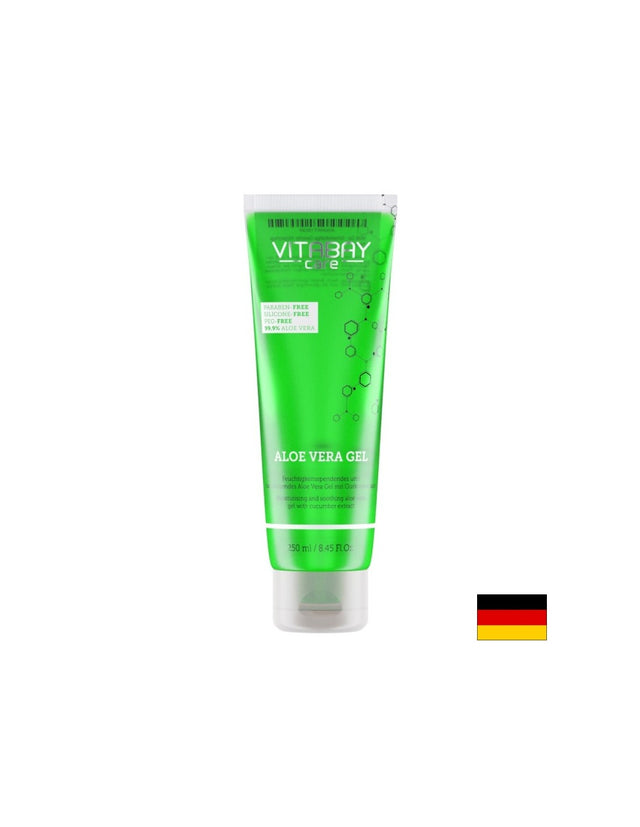 Care Aloe Vera Gel - Алое вера гел 99,9% с екстракт от краставица, 250 ml Vitabay  Vitabay - Nutra Best Bulgaria