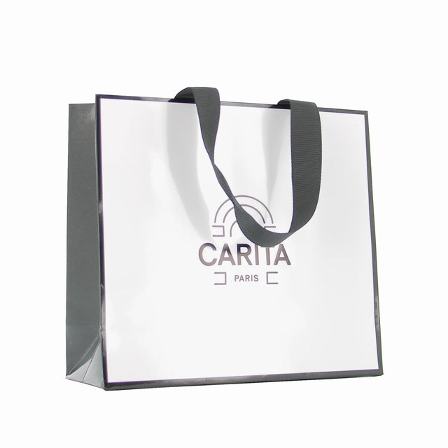 Carita Paris, Carita, Shopping, GWP Cardboard Bag, Ivory, Size S  Carita Paris - Nutra Best Bulgaria