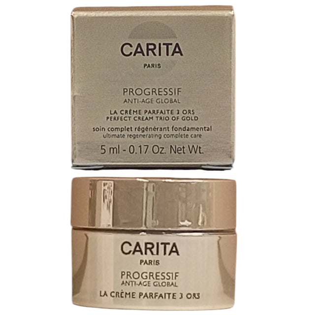 Carita Paris, Progressif Anti-Age Global, Anti-Ageing, Cream, For Face, 5 ml *Sample  Carita Paris - Nutra Best Bulgaria