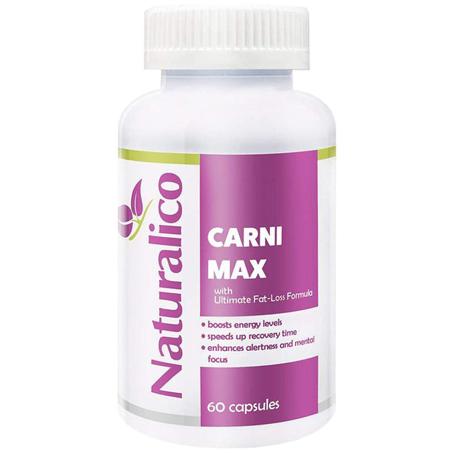 Carni Max 60 капсули  Naturalico - Nutra Best Bulgaria