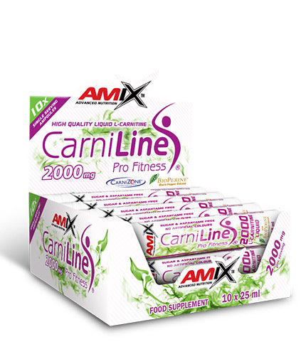 CarniLine ® Pro Fitness 2000 / 25ml. / 10 Amp.  AMIX - Nutra Best Bulgaria