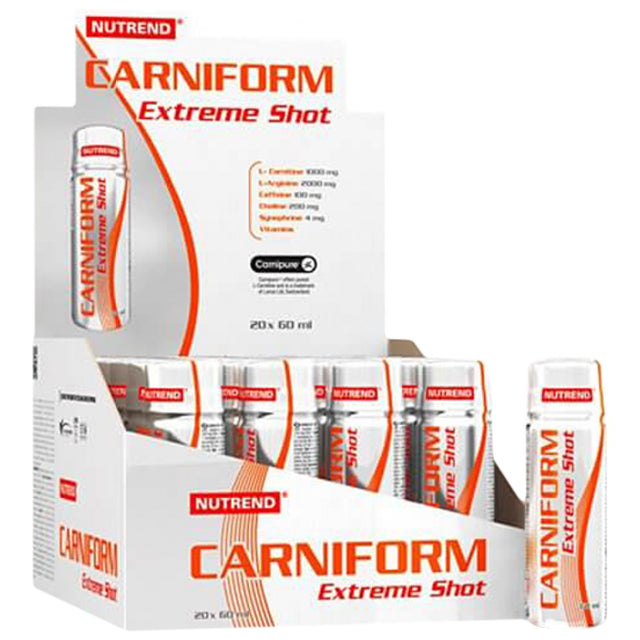 Carniform Shot - 20 x 60 мл  Nutrend - Nutra Best Bulgaria