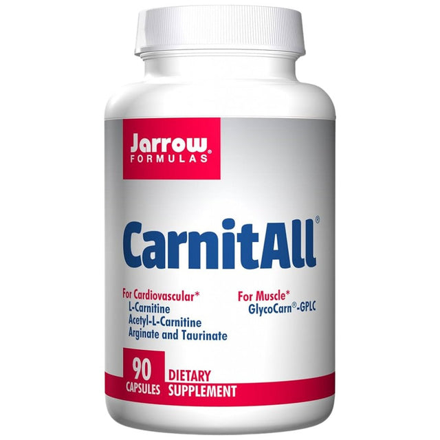CarnitALL 600 - 90 капсули  Jarrow Formulas - Nutra Best Bulgaria