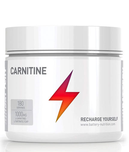 Carnitine / 180 Caps  BATTERY - Nutra Best Bulgaria