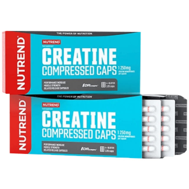 Carnitine Compressed Caps - 120 капсули  Nutrend - Nutra Best Bulgaria