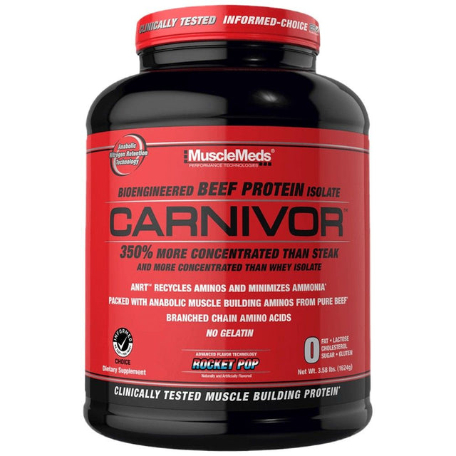 Carnivor / Beef Protein - 1624~1876 грама  Muscle Meds - Nutra Best Bulgaria