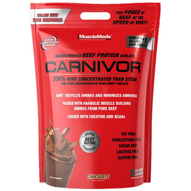 Carnivor / Beef Protein - 3632 грама  Muscle Meds - Nutra Best Bulgaria
