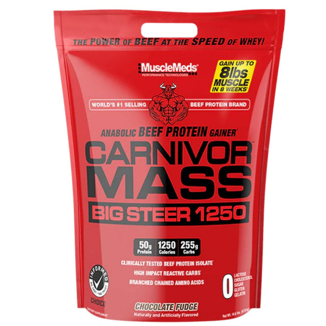 Carnivor Mass Big Steer - 6790 грама  Muscle Meds - Nutra Best Bulgaria