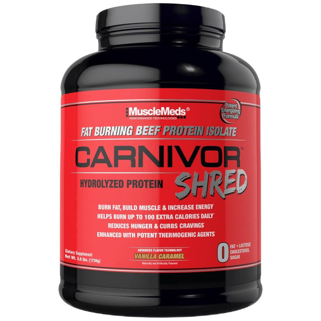 Carnivor Shred / Fat Burning Beef Protein - 2072 грама  Muscle Meds - Nutra Best Bulgaria
