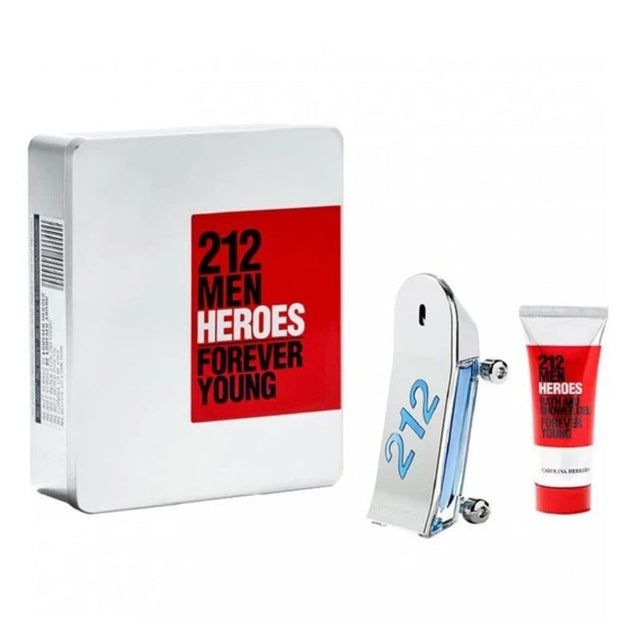Carolina Herrera Heroes EDT 90 ml + SG 100 ml  CAROLINA HERRERA - Nutra Best Bulgaria
