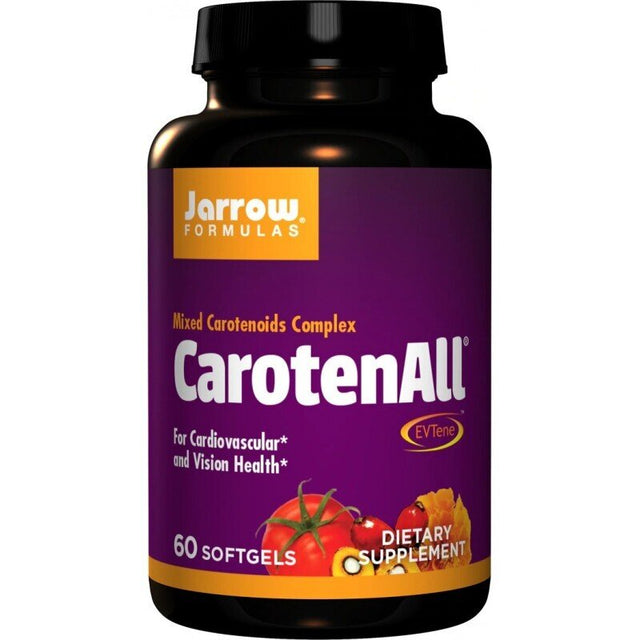 CarotenALL - 60 Гел капсули  Jarrow Formulas - Nutra Best Bulgaria