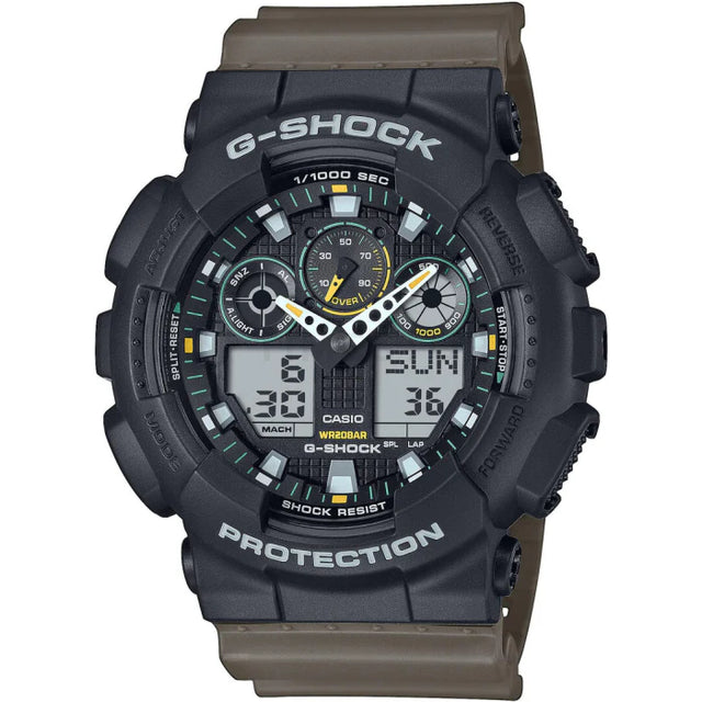 Casio G-Shock GA-100TU-1A3ER  Casio - Nutra Best Bulgaria
