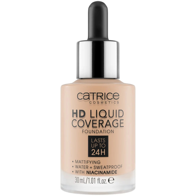 Catrice, HD, Vegan, Matte, Liquid Foundation, 046, Camel Beige, 30 ml  Catrice - Nutra Best Bulgaria