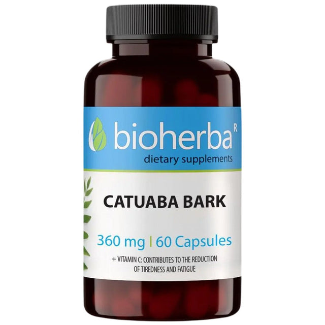 Catuaba Bark - 60 капсули  Bioherba - Nutra Best Bulgaria