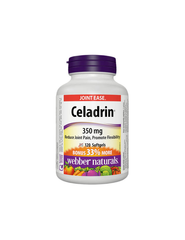 Celadrin / Целадрин, 350 mg, 120 софтгел капсули  Webber Naturals - Nutra Best Bulgaria