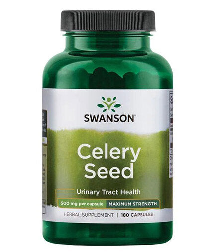 Celery Seed Extract 500 mg - 180 капсули  Swanson - Nutra Best Bulgaria