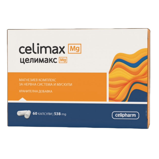CeliMAX MG 538 mg - 60 капсули  CeliPharm - Nutra Best Bulgaria
