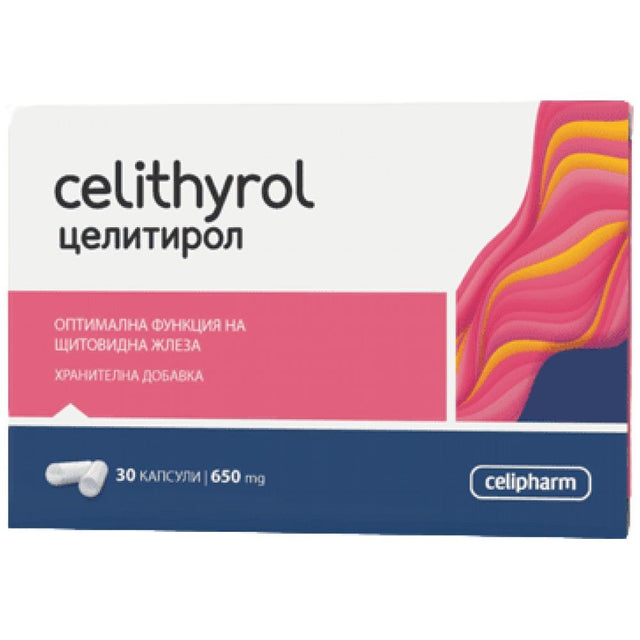 Celithyrol - 30 капсули  CeliPharm - Nutra Best Bulgaria
