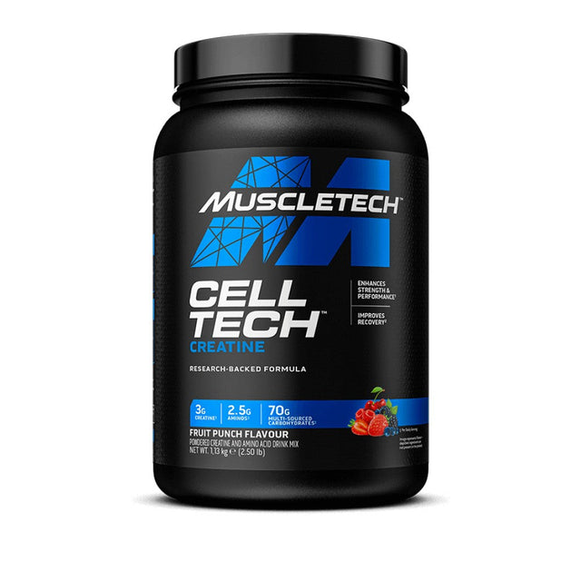Cell Tech Creatine | with BCAA & Taurine - 1130 грама  MuscleTech - Nutra Best Bulgaria