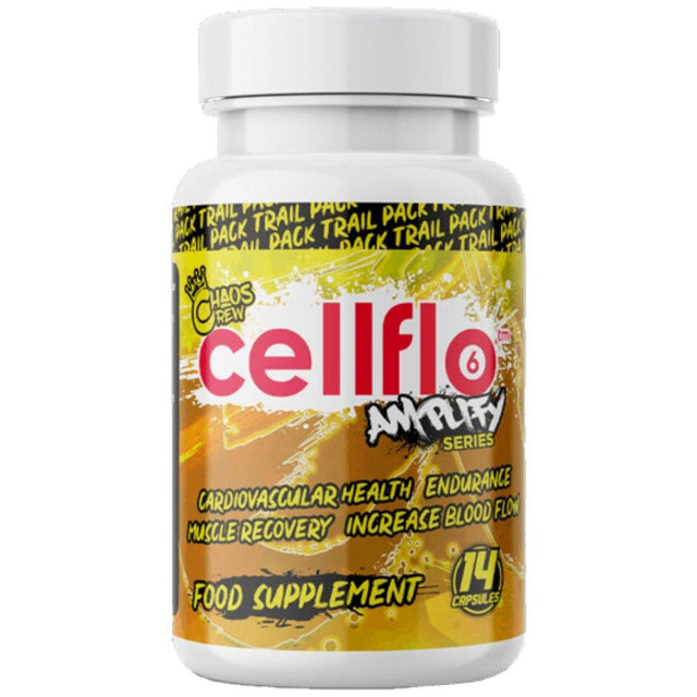 Cellflo6 Green Tea | Amplify Series - 14 капсули  Chaos Crew - Nutra Best Bulgaria