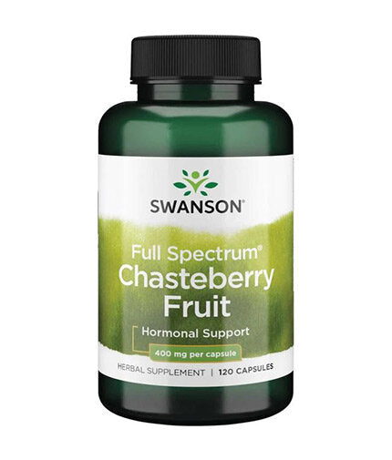 Chasteberry Fruit 400mg. / 120 Caps - 0  Swanson - Nutra Best Bulgaria