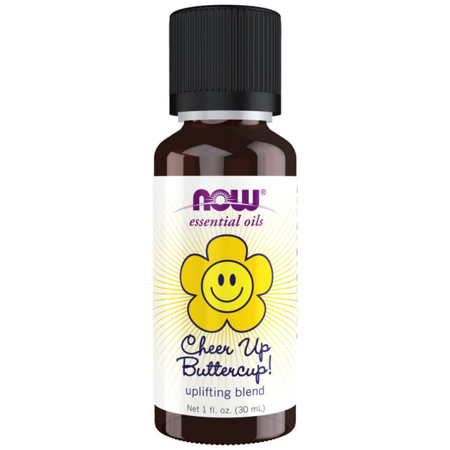 Cheer Up Buttercup! | Uplifting Oil Blend - 30 мл  NOW Foods - Nutra Best Bulgaria