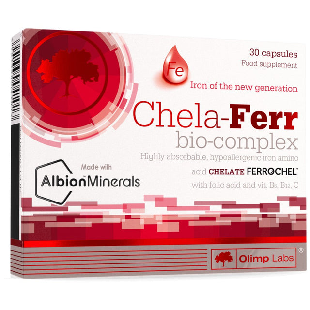 Chela - Ferr BIO-COMPLEX® - 30 капсули  Olimp - Nutra Best Bulgaria