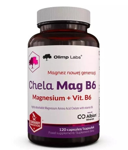 Chela Mag B6 / 120 Caps  OLIMP - Nutra Best Bulgaria