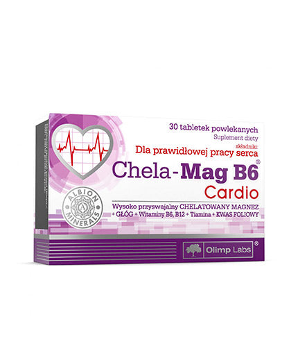 Chela-Mag B6 Cardio / 30 Tabs  OLIMP - Nutra Best Bulgaria