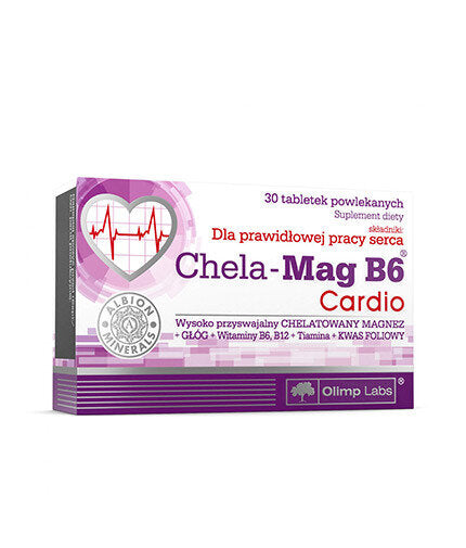 Chela-Mag B6 Cardio  30 Tabs OLIMP  Olimp - Nutra Best Bulgaria
