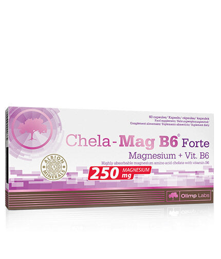 Chela - Mag B6 Forte - 60 капсули  Olimp - Nutra Best Bulgaria