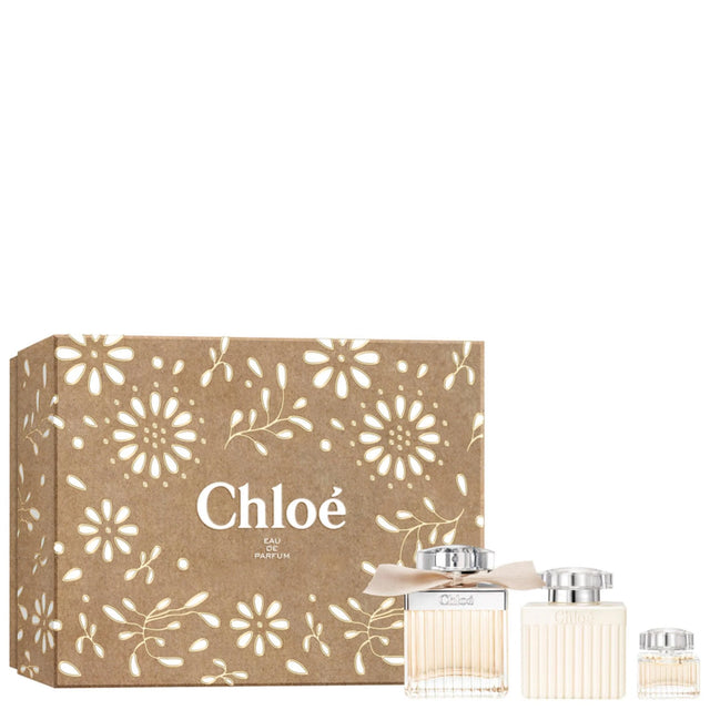 Chloé - Chloe Gift Set EDP 75 ml body lotion 100 ml and Chloé Chloé minature EDP 5 ml - 75ml  Chloe - Nutra Best Bulgaria
