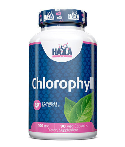 Chlorophyll 100mg. 90 Vcaps  Haya Labs - Nutra Best Bulgaria