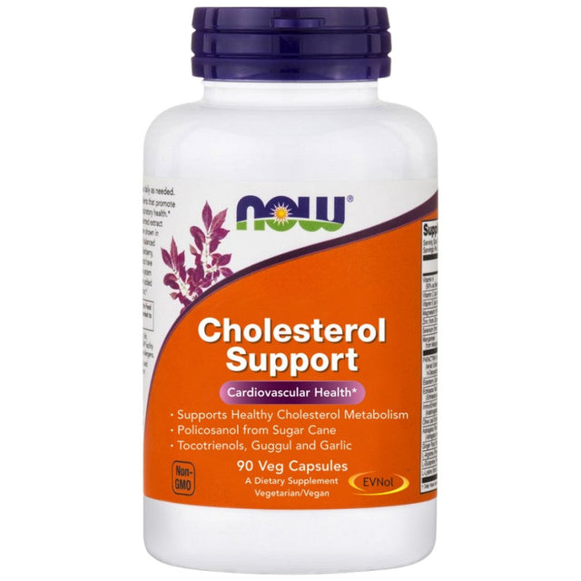 Cholesterol Support - 90 капсули  NOW Foods - Nutra Best Bulgaria
