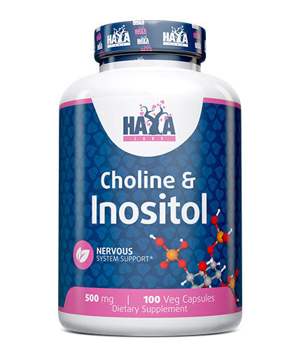 Choline & Inositol / 100 Vcaps  Haya Labs - Nutra Best Bulgaria