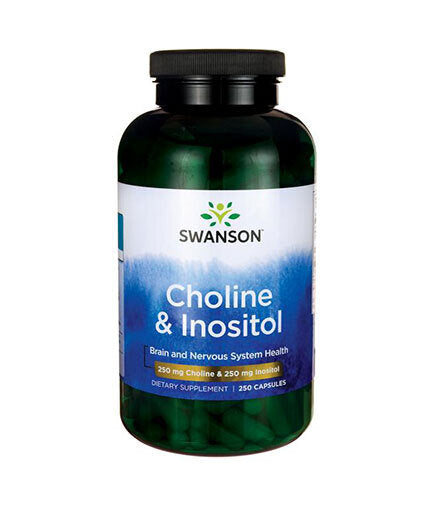 Choline & Inositol 250 mg - 250 капсули  Swanson - Nutra Best Bulgaria