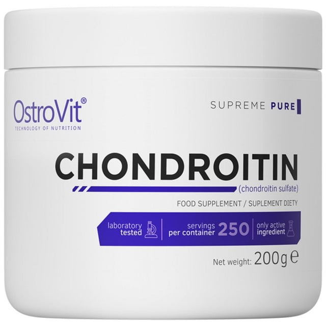 Chondroitin Sulfate Powder 200 грама  OstroVit - Nutra Best Bulgaria