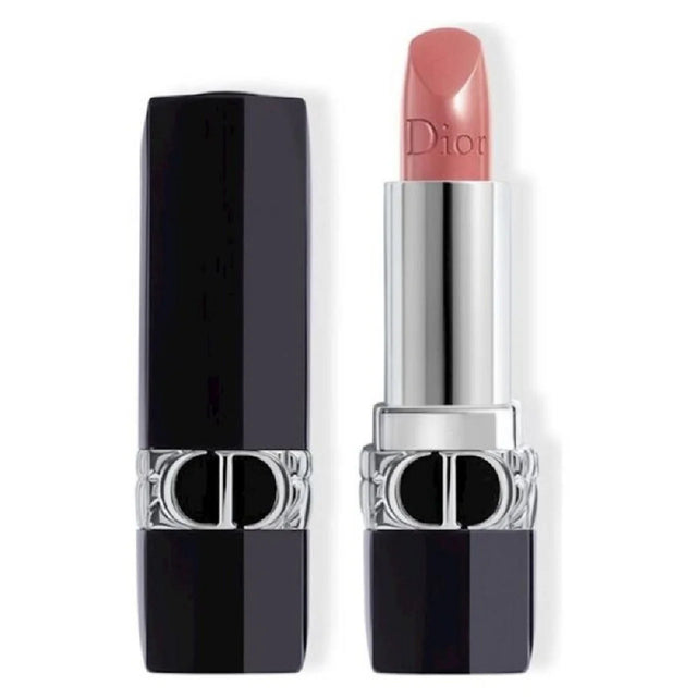 Christian Dior, Dior Rouge, Jojoba, Satin Finish, Cream Lipstick, 100, Nude Look, Refillable, 3.5 g  Christian Dior - Nutra Best Bulgaria