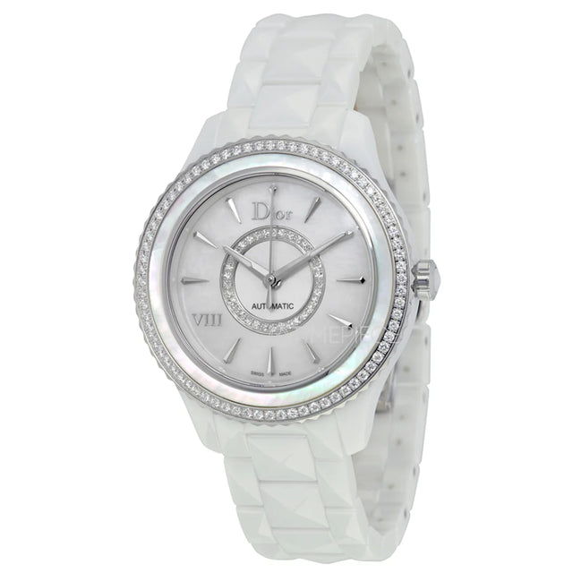 Christian Dior, VII, Quartz Ceramic Strap Watch, White, 38 mm, For Women  Christian Dior - Nutra Best Bulgaria