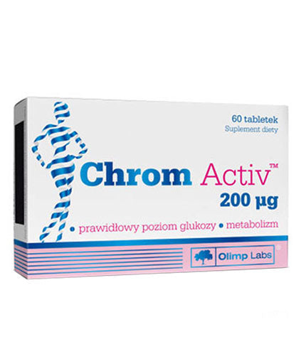 Chrom Activ 200μg. / 60 Tabs.  OLIMP - Nutra Best Bulgaria