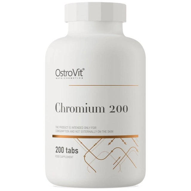 Chromium 200 - 200 Таблетки  OstroVit - Nutra Best Bulgaria
