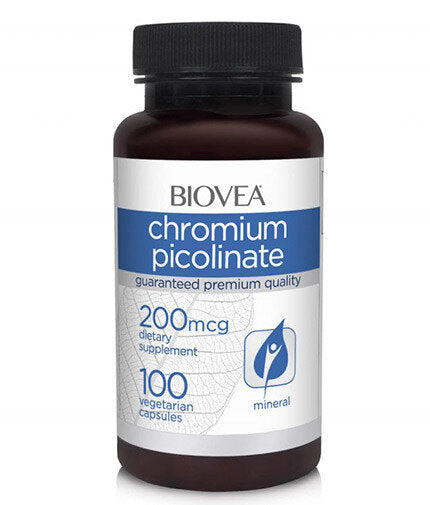 Chromium Picolinate 200 mcg / 100 Caps  Biovea - Nutra Best Bulgaria