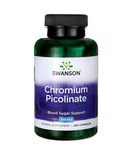 Chromium Picolinate 200 mcg - 200 капсули  Swanson - Nutra Best Bulgaria