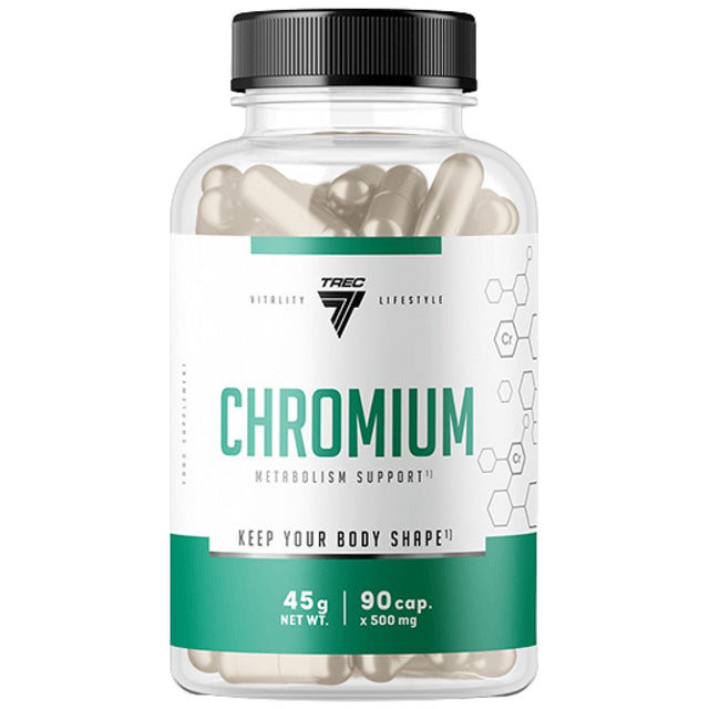 Chromium Picolinate 200 mcg - 90 капсули  Trec Nutrition - Nutra Best Bulgaria