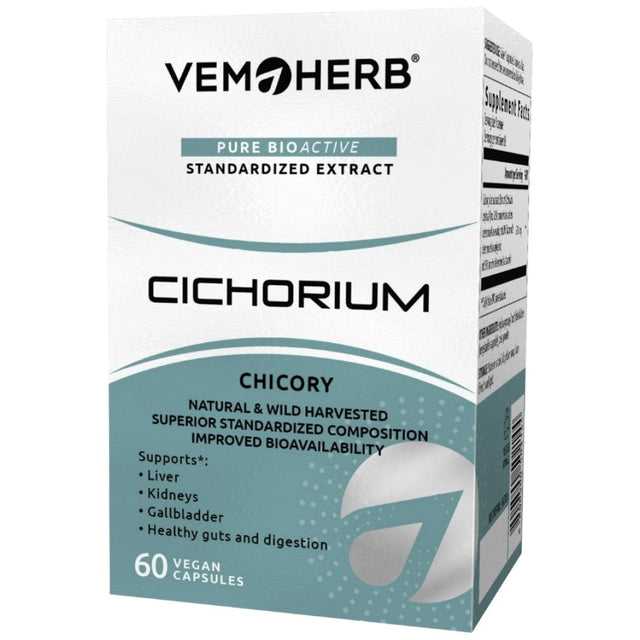 Cichorium - 60 капсули  VemoHerb - Nutra Best Bulgaria