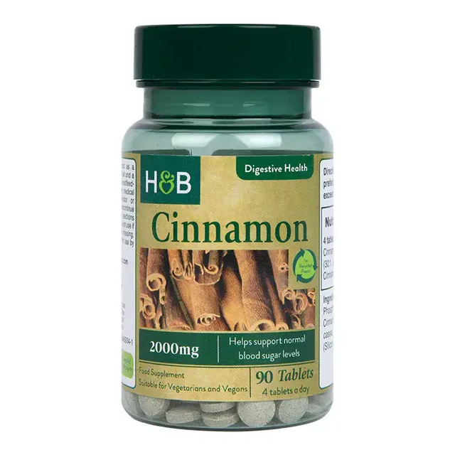Канела (Cinnamon) 500мг 90 таблетки HOLLAND & BARRETT  Holland and Barrett - Nutra Best Bulgaria